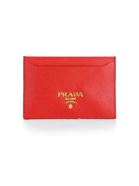 prada card holders|prada credit card holder wallet.